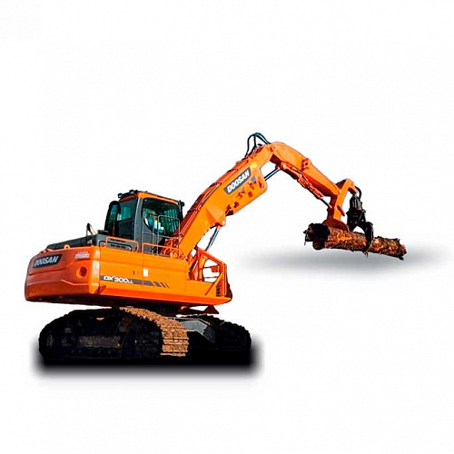 Экскаватор Develon (Doosan) DX300LL для перегрузки леса